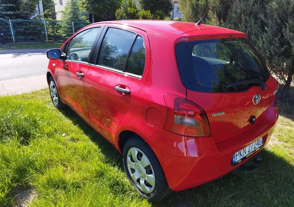 Toyota Yaris cena 14900 przebieg: 191000, rok produkcji 2008 z Ślesin małe 22